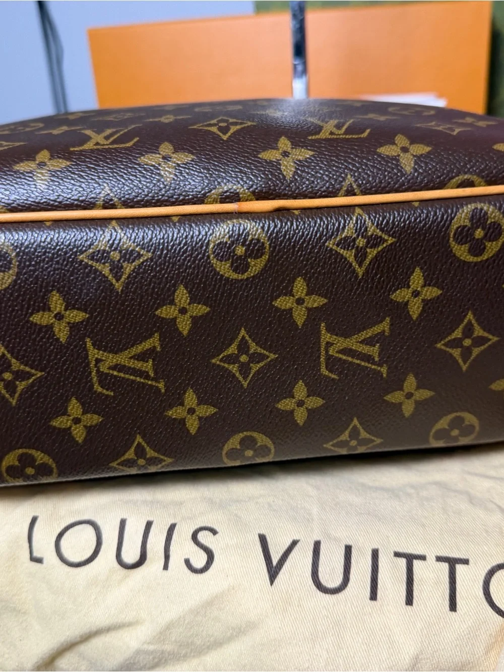 Louis Vuitton Trouville Monogram Canvas Satchel | COA + Dust Bag |